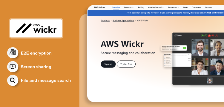 wickr webrtc server software for softphone development